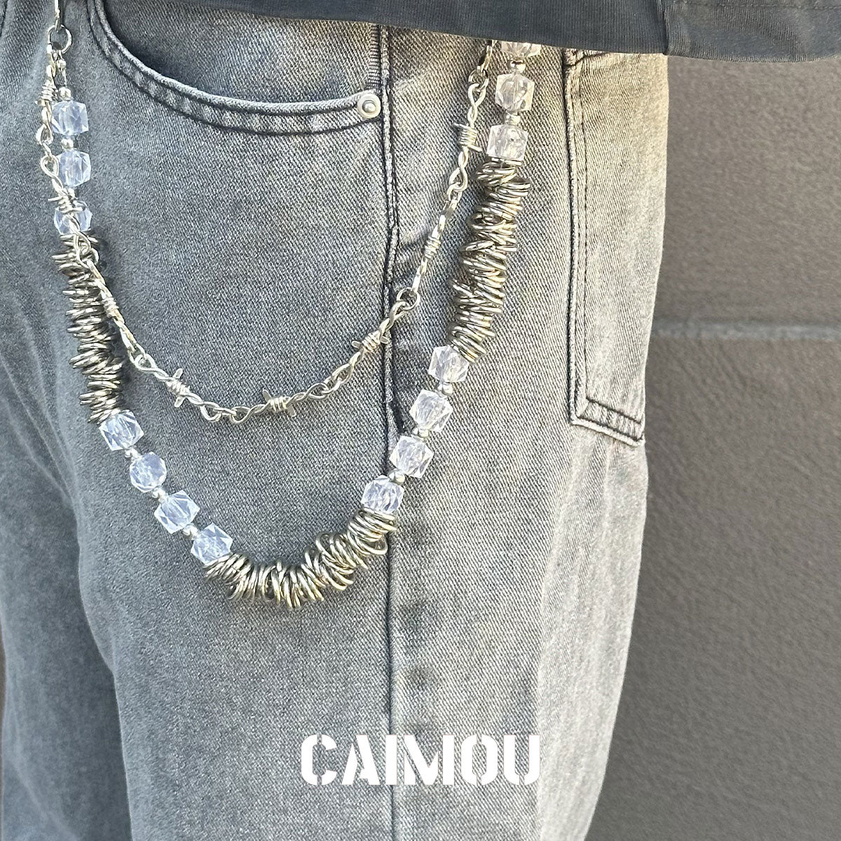 Thorn Double Layer Pants Chain