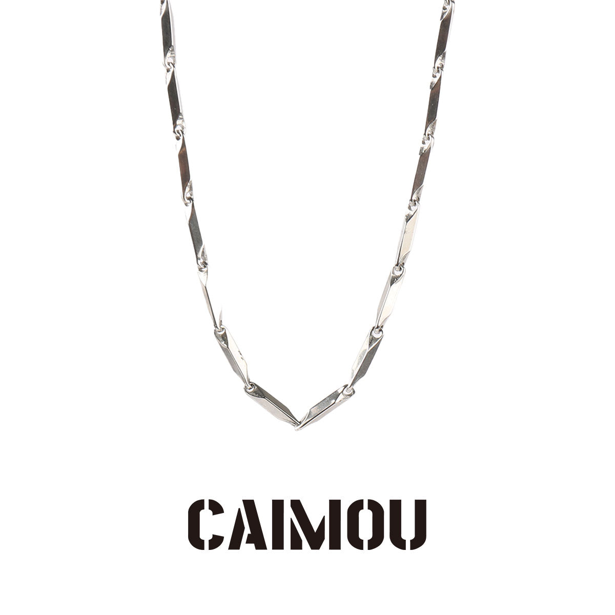 Melon Seed Link Necklace