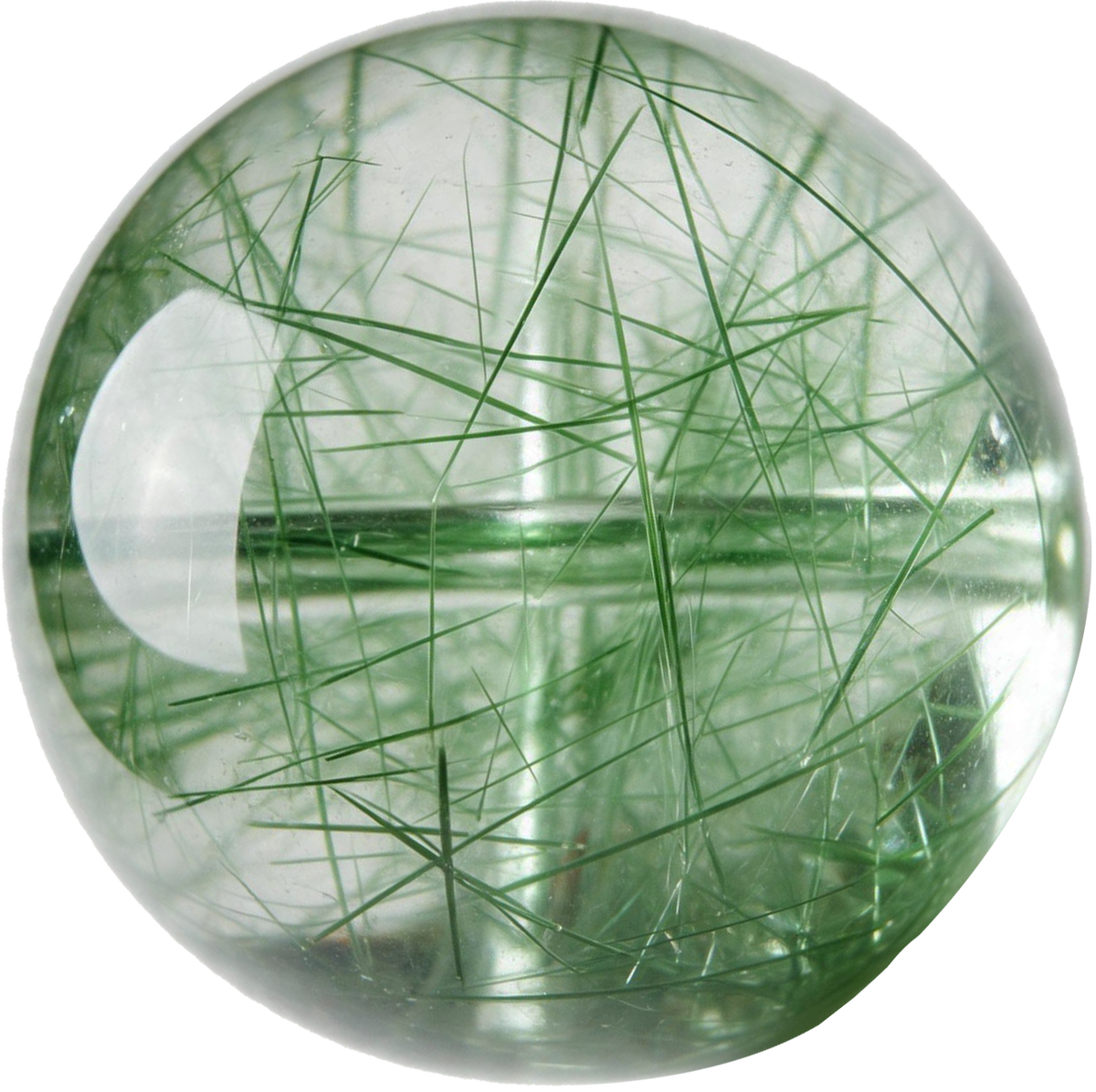 10mmGreen Rutilated Quartz Beads