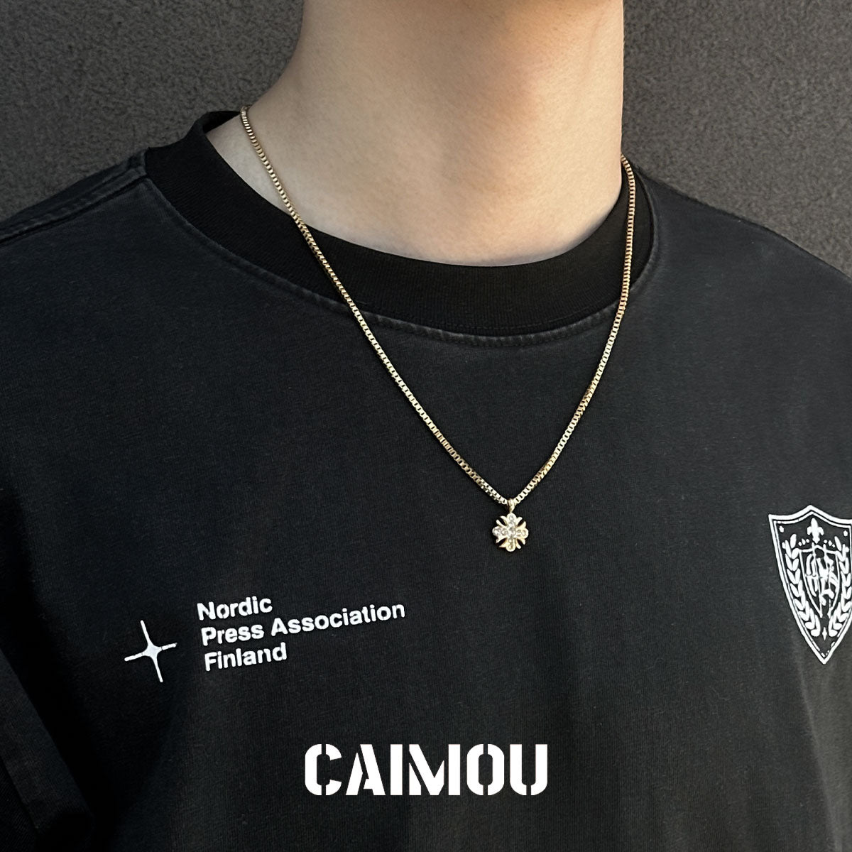 🌸✝️Cross flower necklace