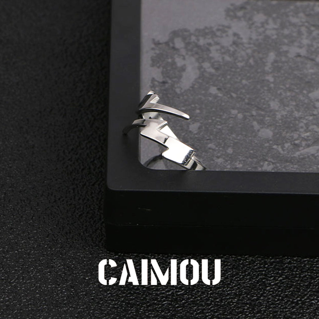 Lightning Open Adjustable Ring