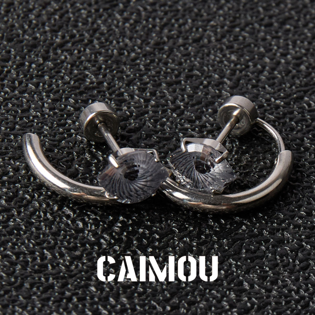 Evil Eye Zircon Stud Earrings