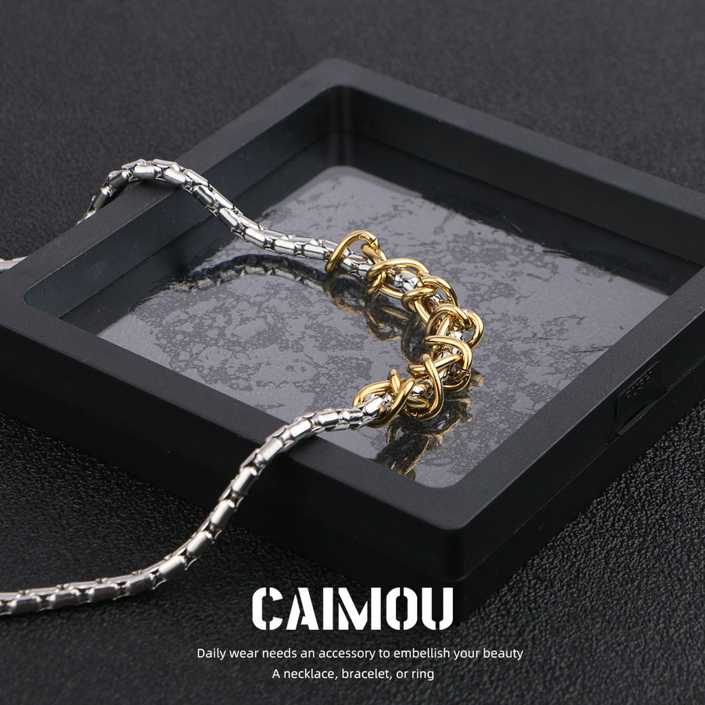 golden thorn necklace