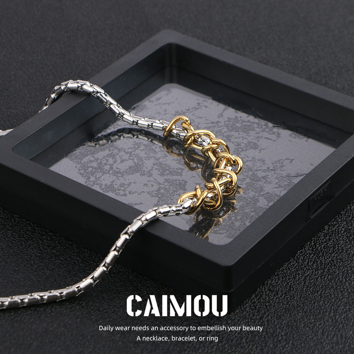 golden thorn necklace