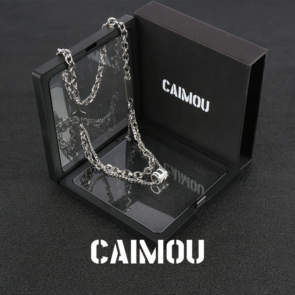 Hourglass Double Layer Necklace
