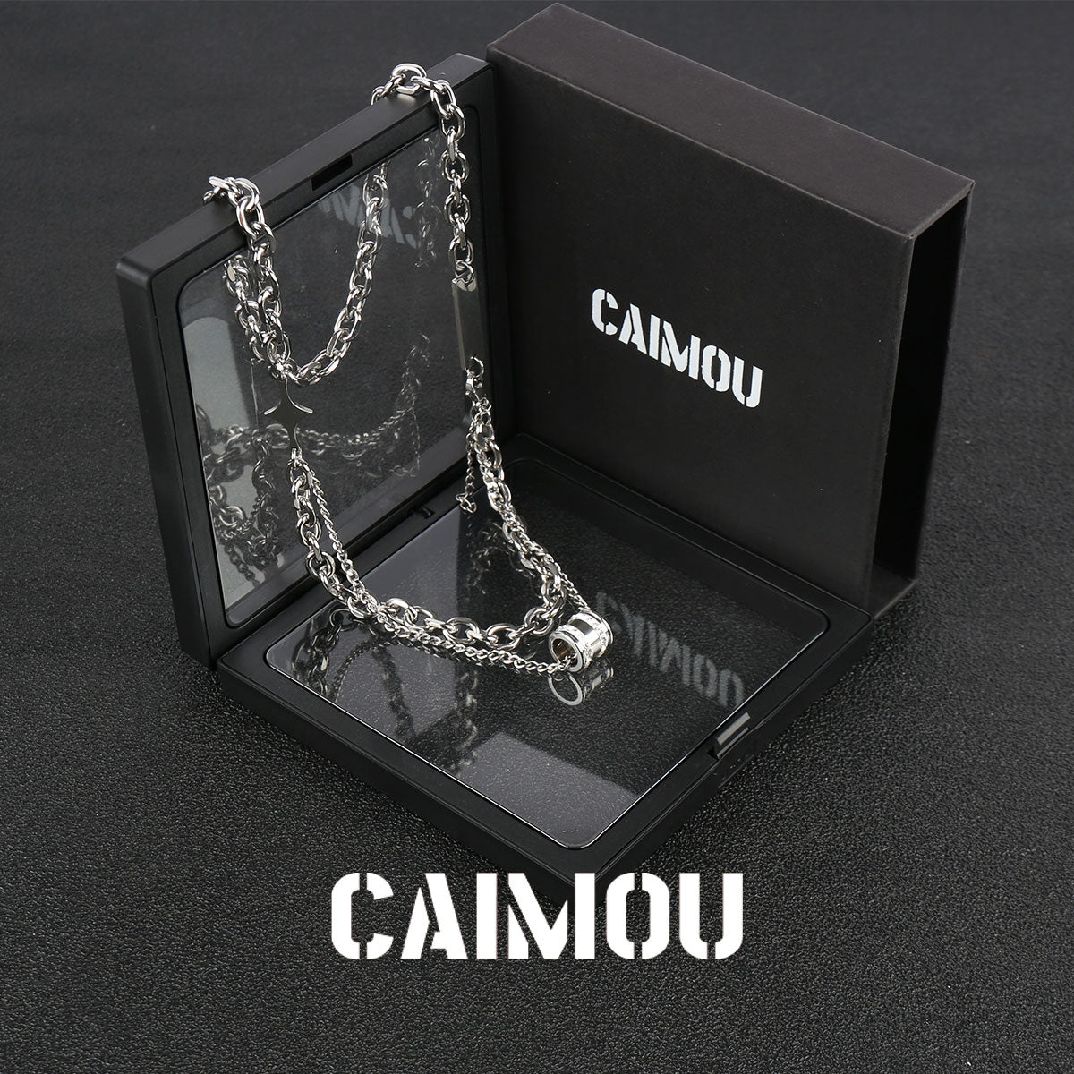 Hourglass Double Layer Necklace