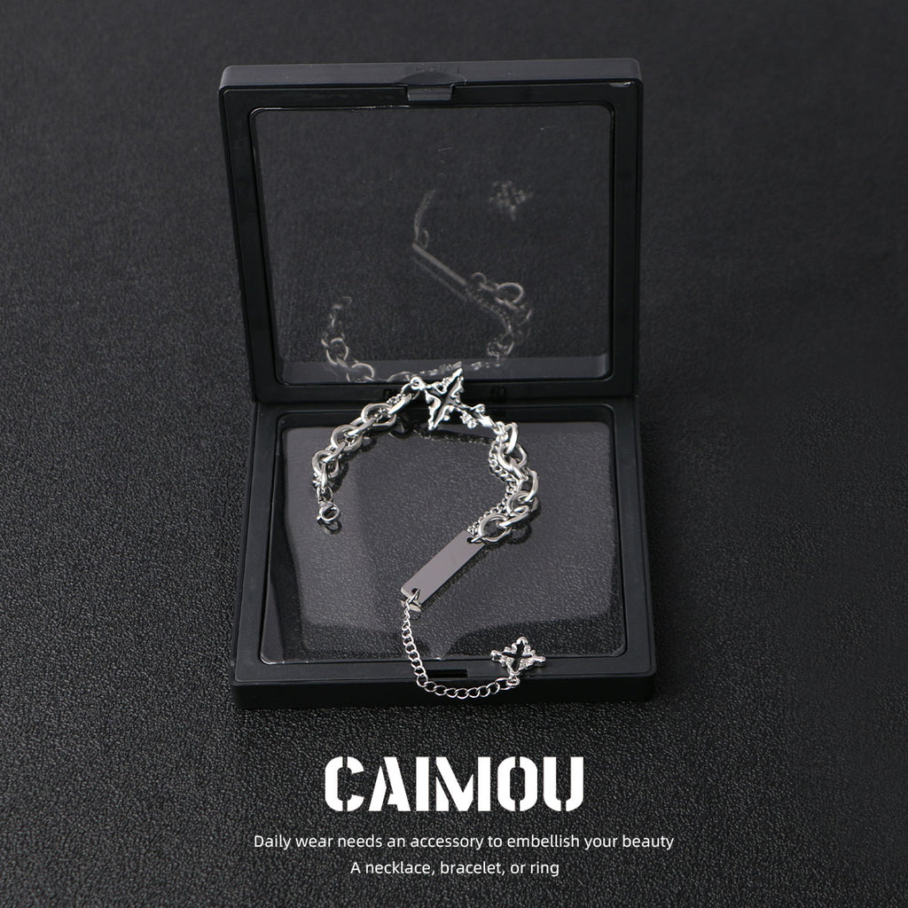 Dark Cross Bracelet