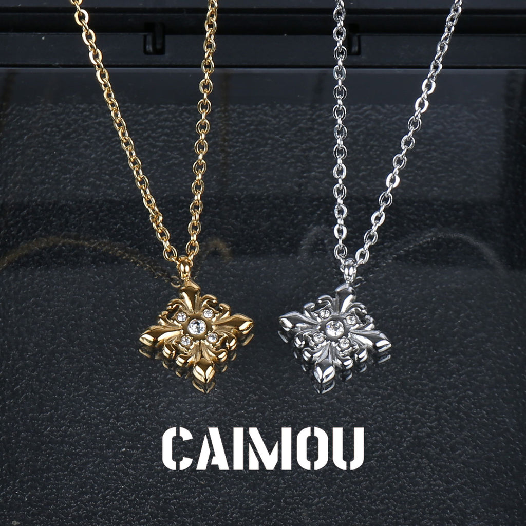 Diamond Cross Pendant Necklace