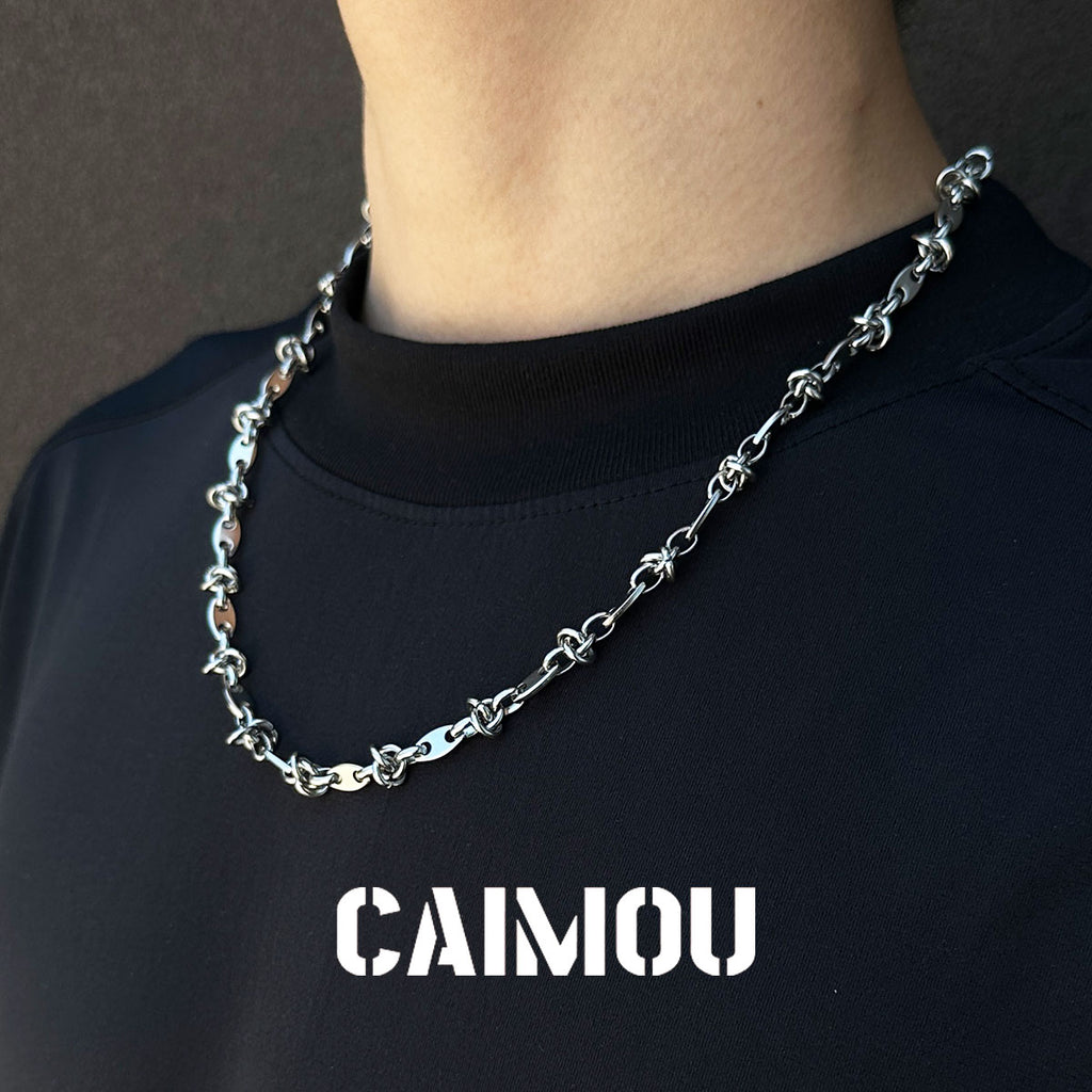 Pig Nose Link Chain Necklace