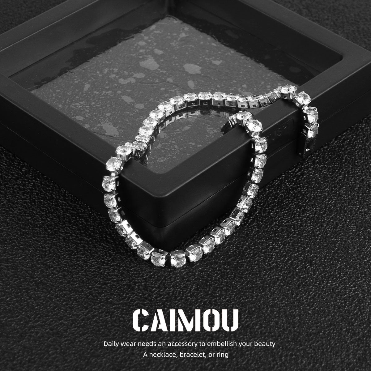 Full Paved Zircon Tennis Bracelet