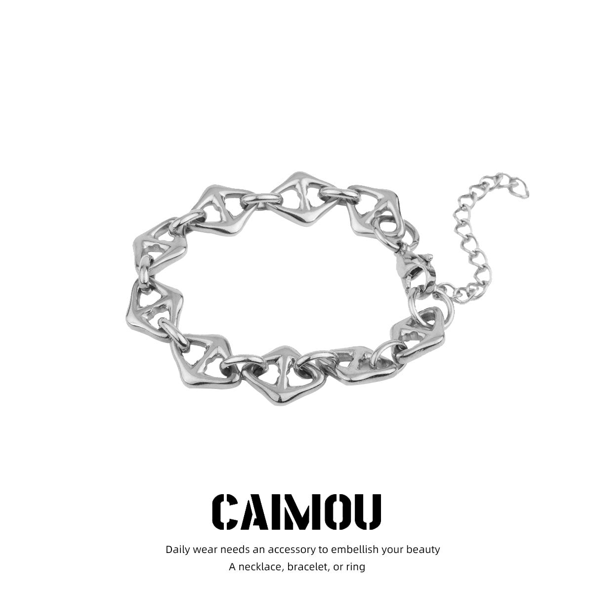 Geometric Rhombus Bracelet