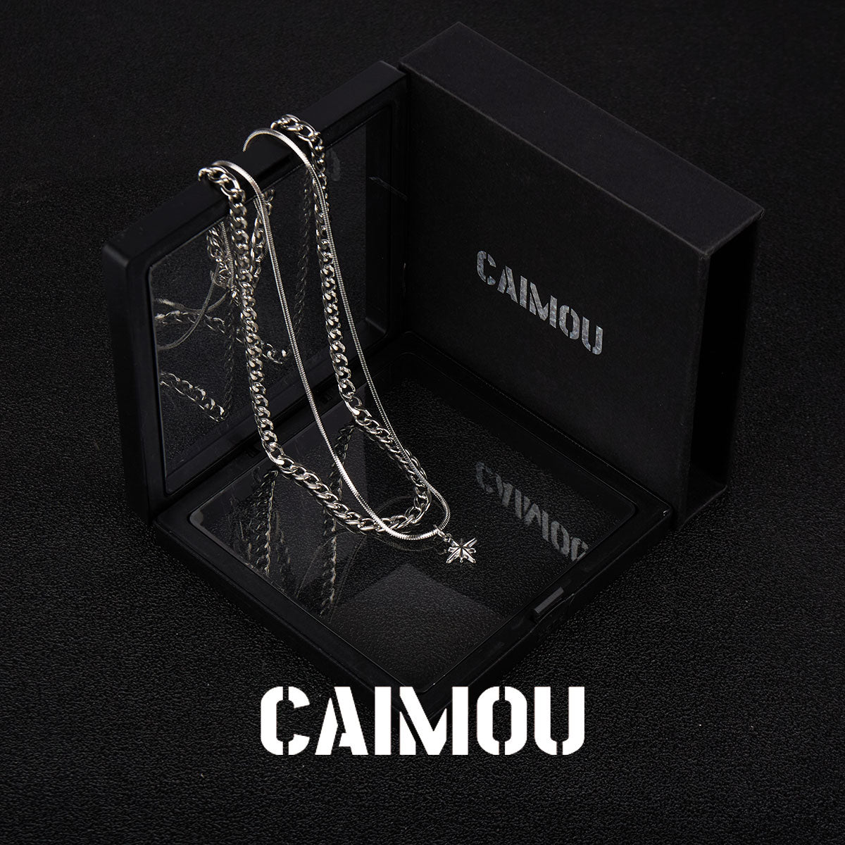 Octagram Double Layer Necklace