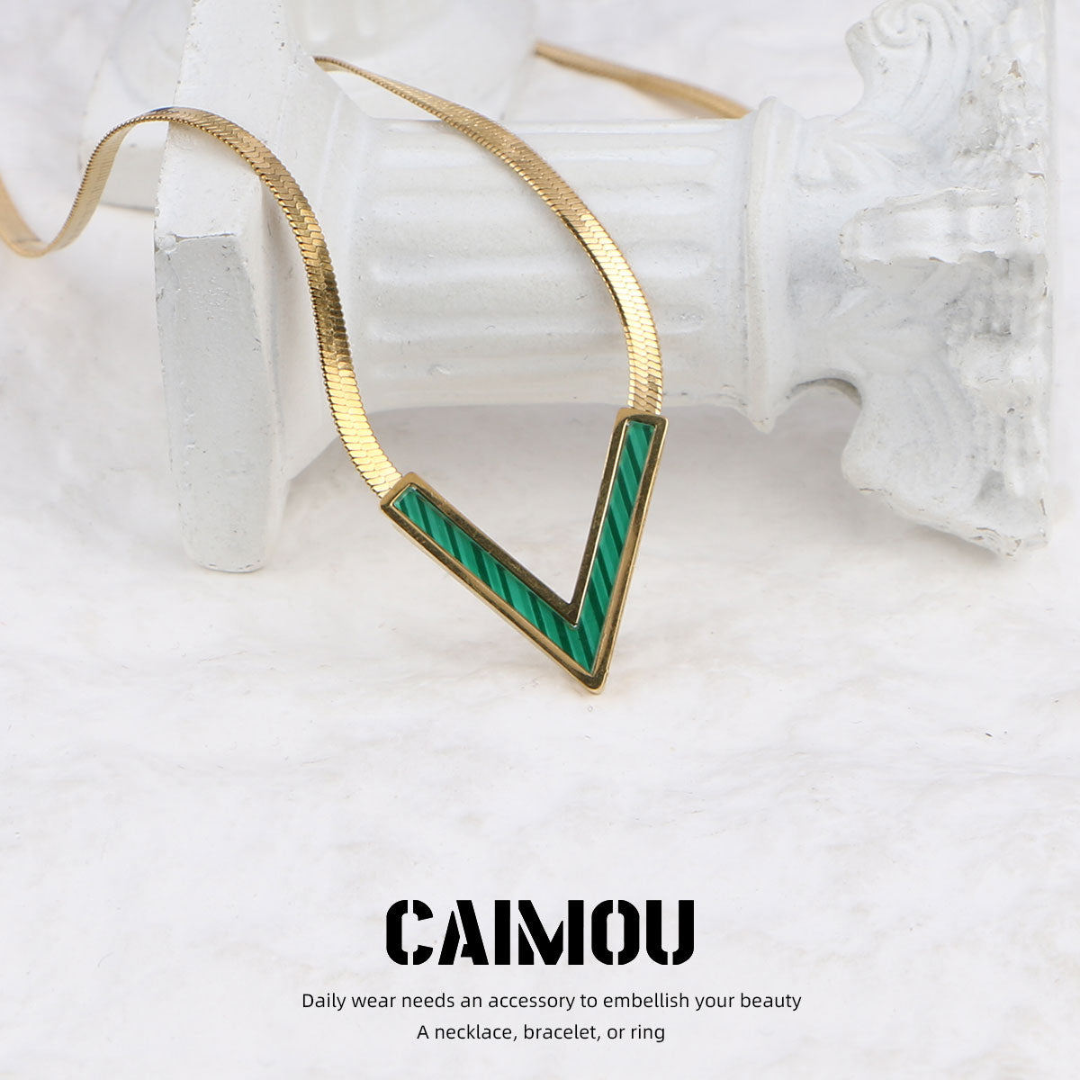 V-Shape Choker Necklace