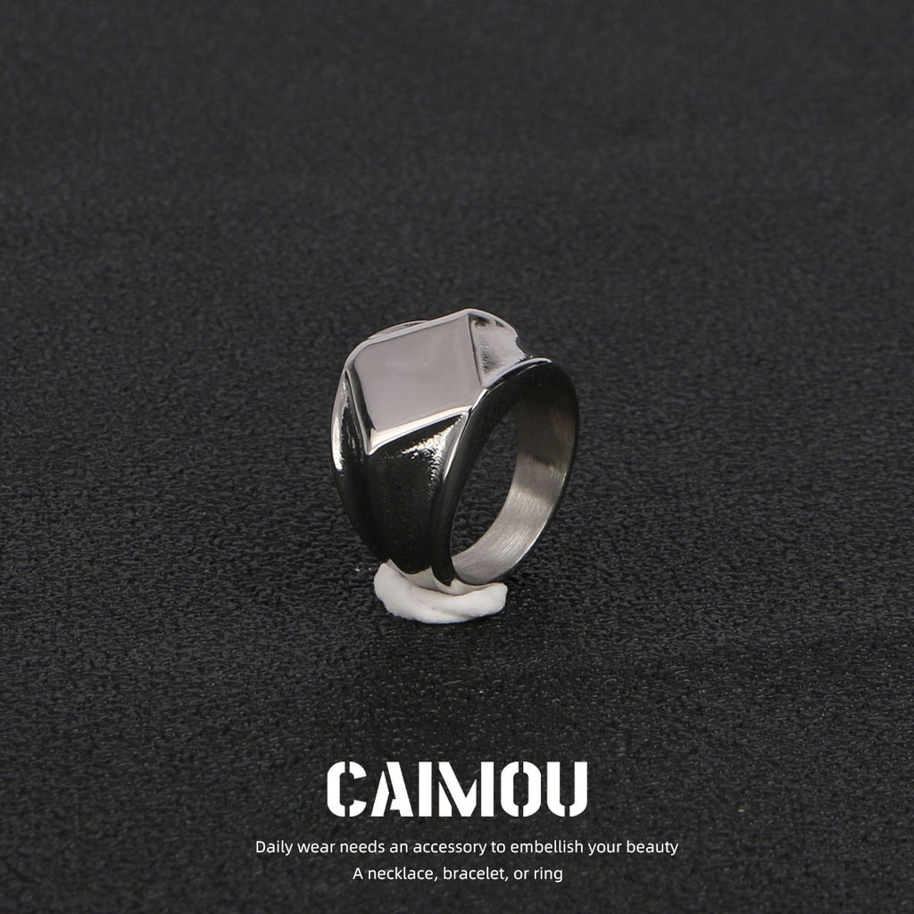 💍Solid color ring