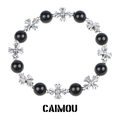 ✝️📿Cross-shaped beaded bracelet