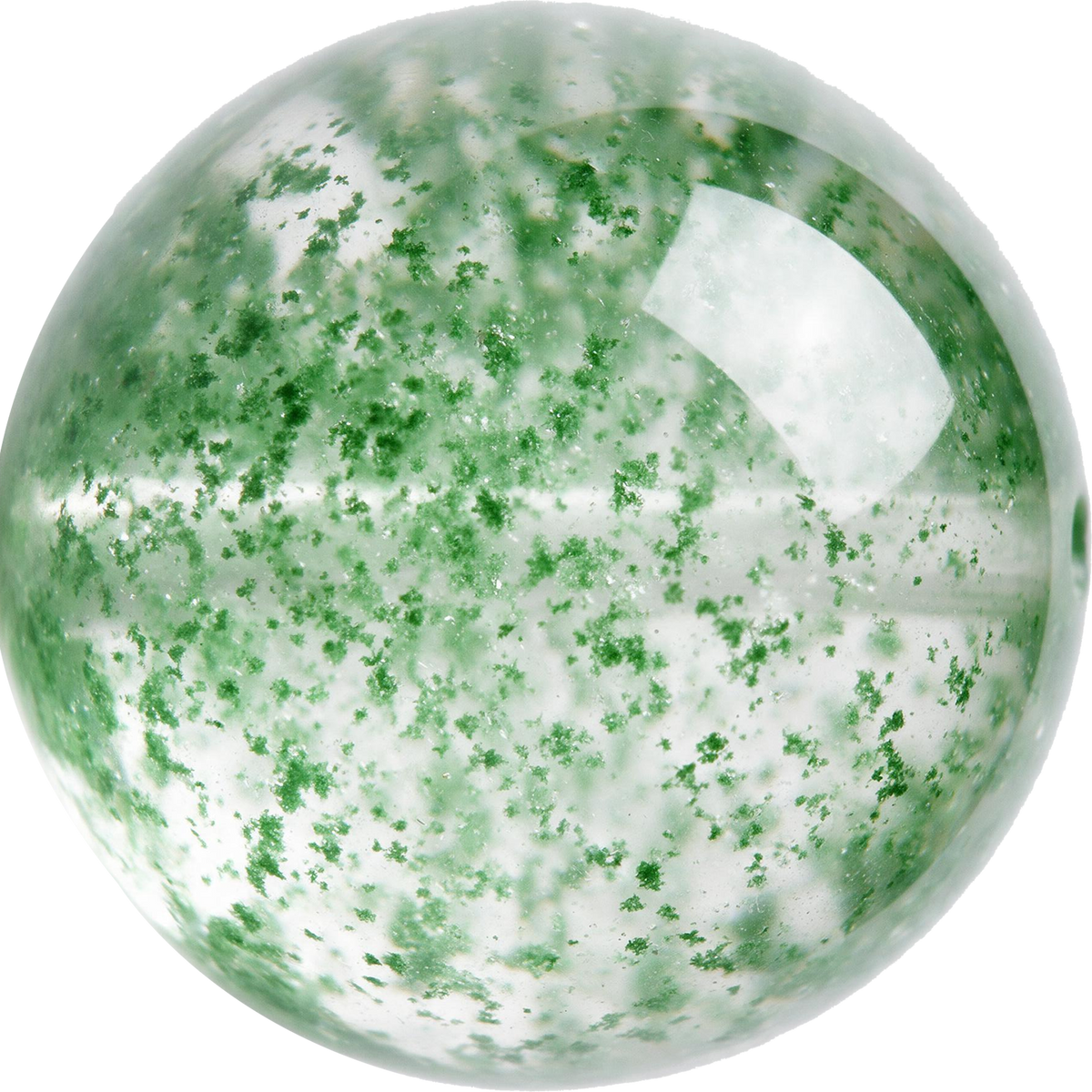 10mmStarry Green Phantom Quartz Beads