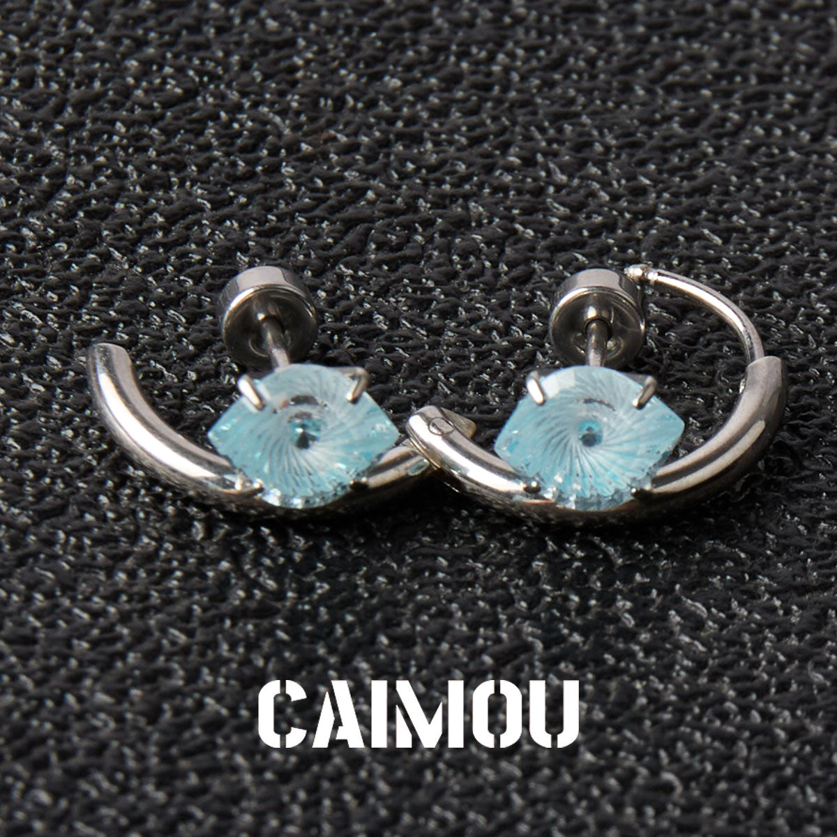 Evil Eye Zircon Stud Earrings