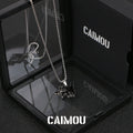 Knife Cat Pendant Necklace