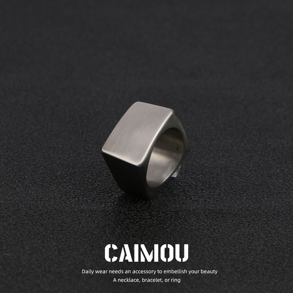 💍Solid color ring