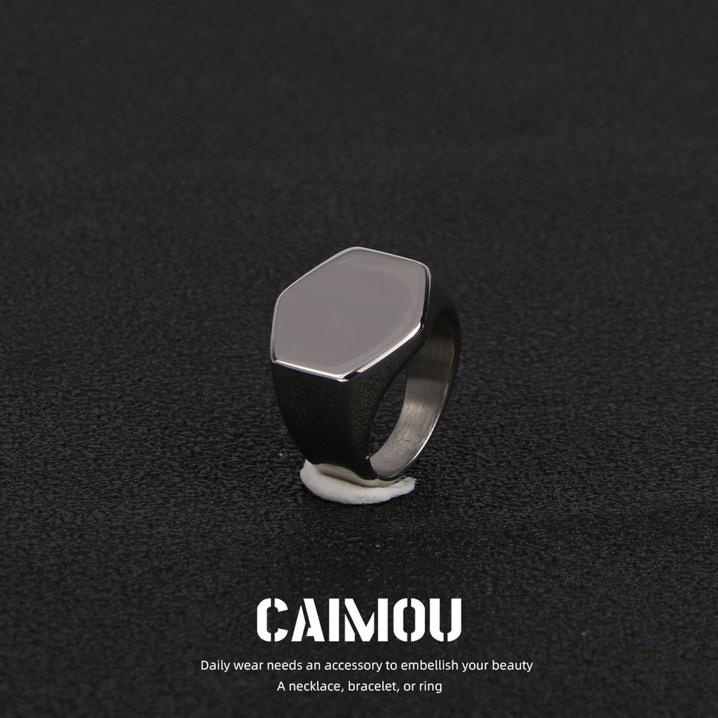 💍Solid color ring