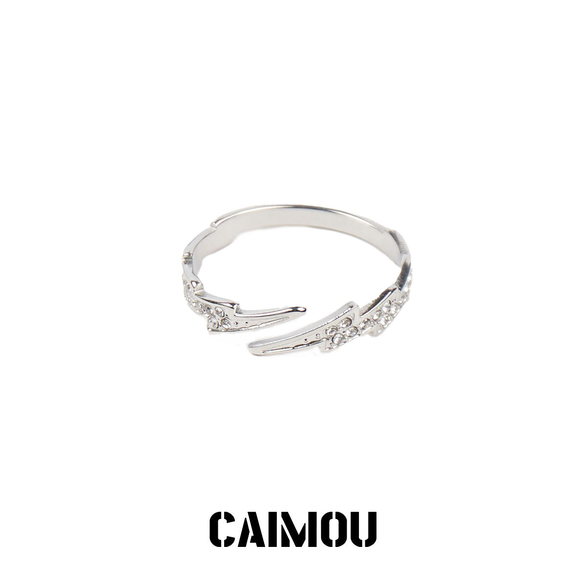 Lightning Open Adjustable Ring