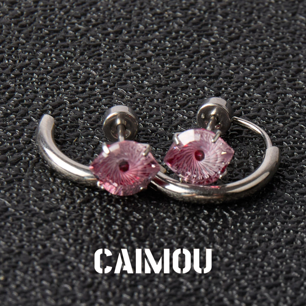Evil Eye Zircon Stud Earrings