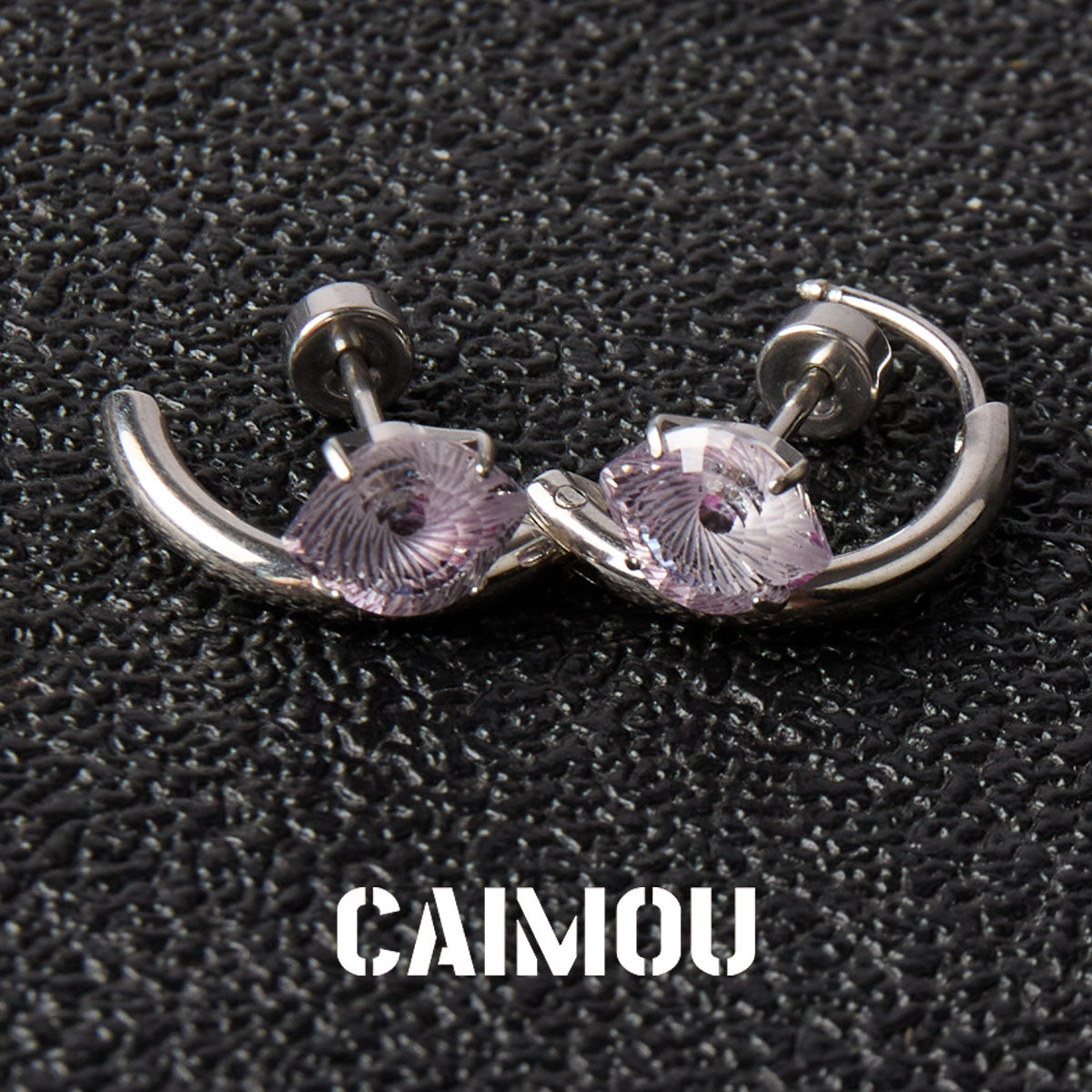 Evil Eye Zircon Stud Earrings