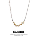 golden thorn necklace