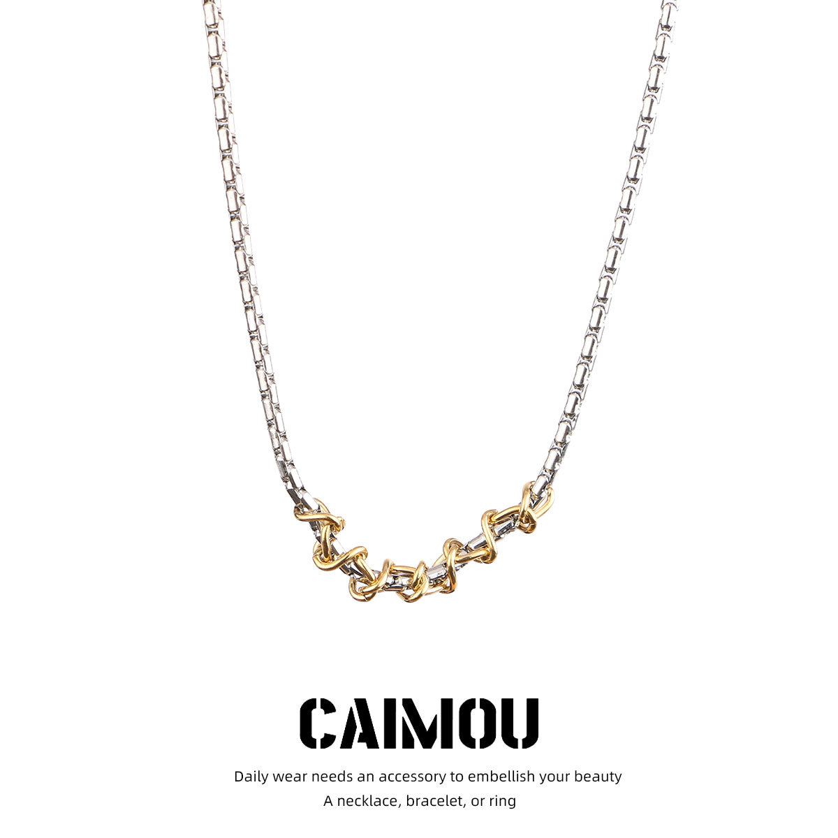 golden thorn necklace