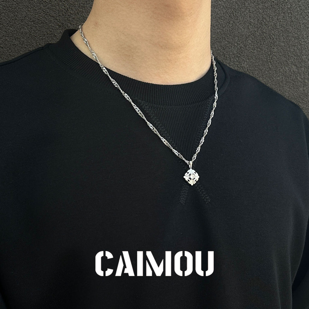 Vintage Cross Choker Necklace
