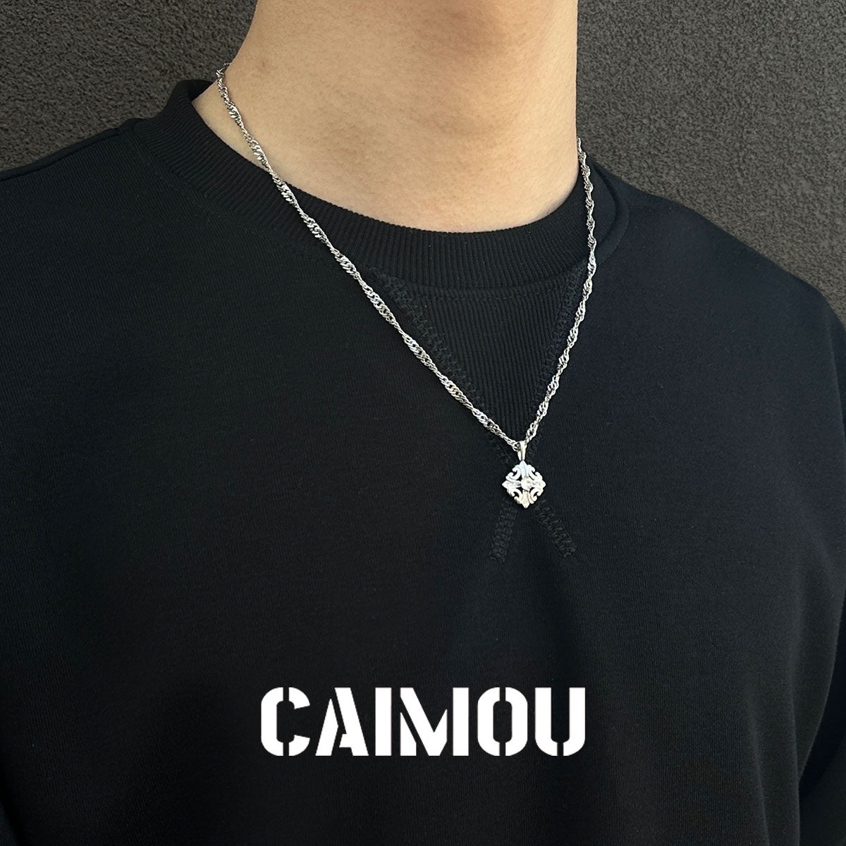 Vintage Cross Choker Necklace